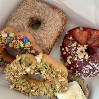 Sweet Dozen - Sugar croissant, ube mochi, matcha mochi, ube s'more and açaí. - Donuts Near Me - Sacramento, California Sweet Dozen - Sugar croissant, ube mochi, matcha mochi, ube s'more and açaí. - Donuts Near Me - Sacramento, California