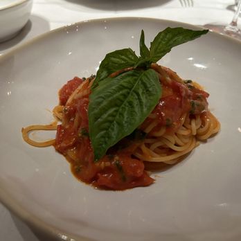 Tutto Mare - Spaghetti (before cheese) - Mediterranean Near Me - Palm Beach, Florida