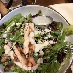 Cranberry and goat cheese salad