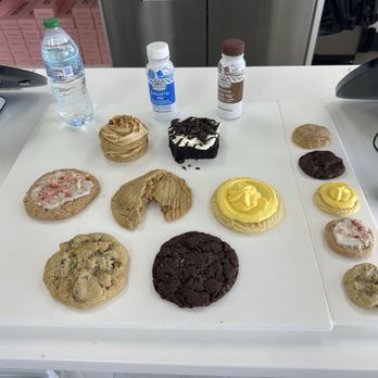 Crumbl - Arrowhead - Cookie display of options - Bakeries Near Me - Peoria, Arizona
