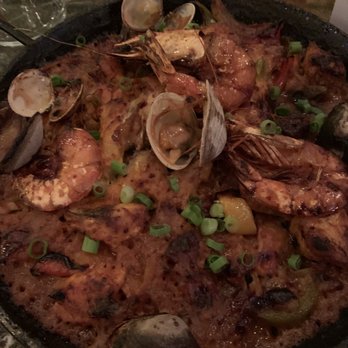 Bravas Bar de Tapas - Paella with watery and soft rice - Spanish Near Me - Healdsburg, California Bravas Bar de Tapas - Paella with watery and soft rice - Spanish Near Me - Healdsburg, California