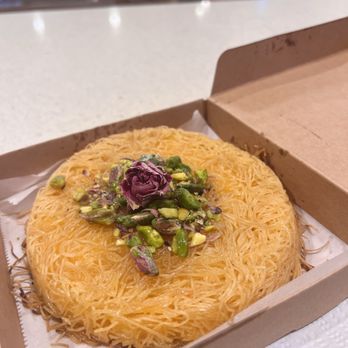 Filo Dessert - Knafe (Shredded) - Desserts Near Me - Orange, California Filo Dessert - Knafe (Shredded) - Desserts Near Me - Orange, California