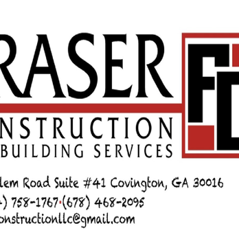 Fraser Construction Building Services - Plumbing Near Me - Covington, Georgia Fraser Construction Building Services - Plumbing Near Me - Covington, Georgia