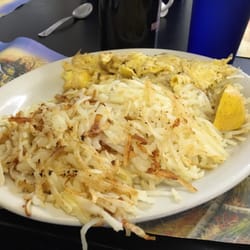 The North Side Restaurant - Part of Truckers breakfasts hash browns and eggs