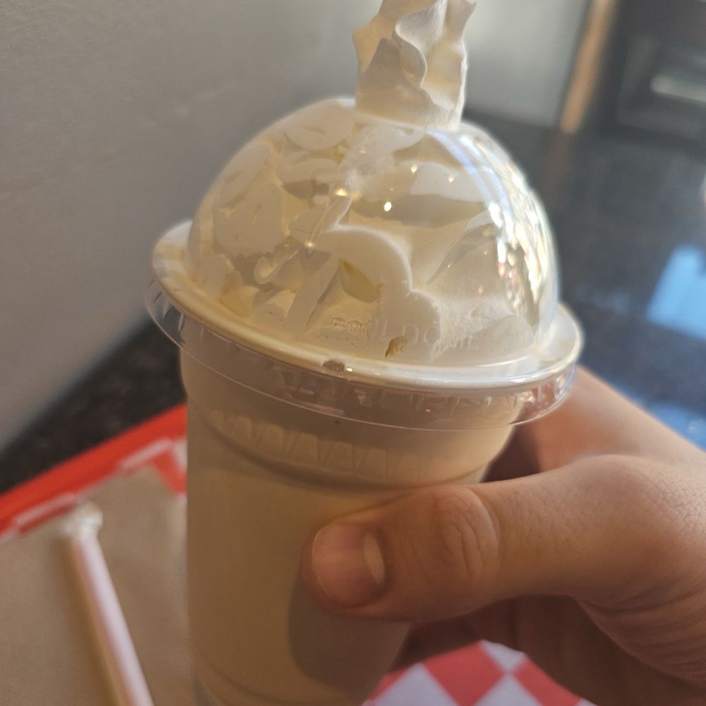 Biscoff milkshake ($7.99), Incinerator said "thick & rich"! Biscoff milkshake ($7.99), Incinerator said "thick & rich"!