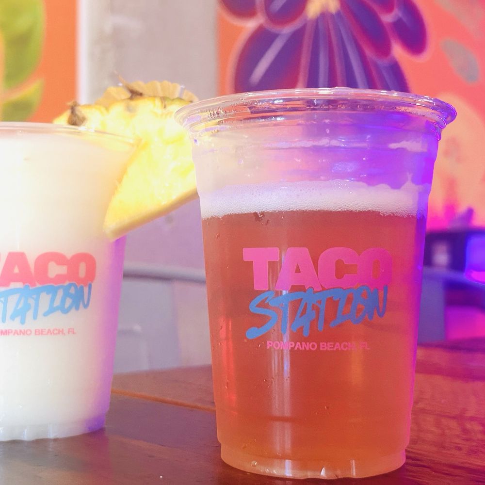 Taco Station - Piña Colada and Modelo - Mexican Near Me - Pompano Beach, Florida Taco Station - Piña Colada and Modelo - Mexican Near Me - Pompano Beach, Florida