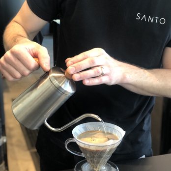 Santo Coffee - Pour overs are the best here! - Coffee & Tea Near Me - Seattle, Washington