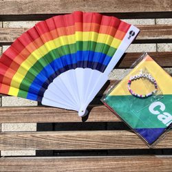San Francisco Caltrain Station - Special Pride Day giveaway at the SF Caltrain station! 6/30/24