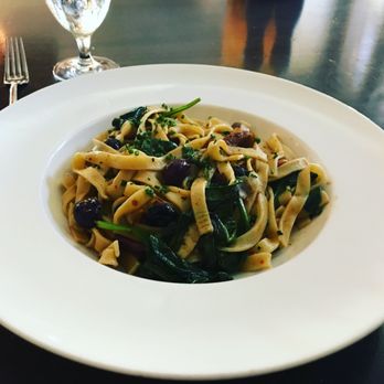 Litchfield's - Spinach tomato and olive white wine fettuccine. - Steakhouses Near Me - Litchfield Park, Arizona Litchfield's - Spinach tomato and olive white wine fettuccine. - Steakhouses Near Me - Litchfield Park, Arizona