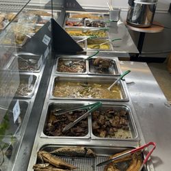 Hot food by the pound