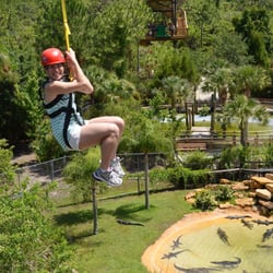 Gatorland - Zip over alligators at the Screamin' Gator Zip Line