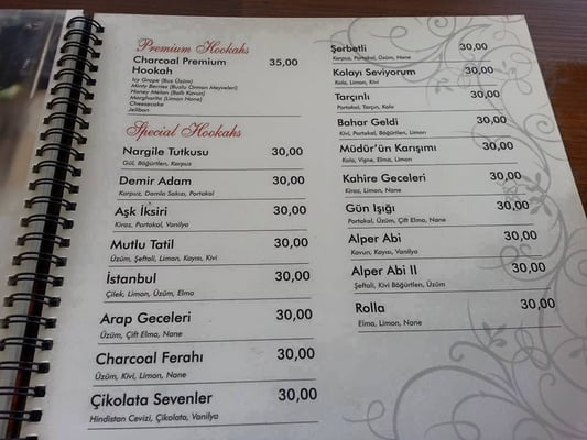 Menu photo 5 Charcoal Istanbul, 34