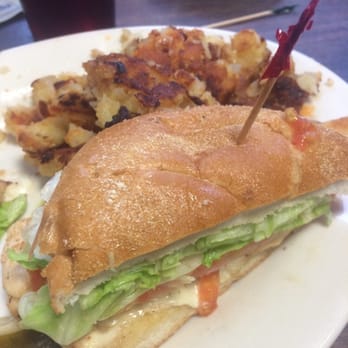 Libbys Restaurant - Half of my delicious chicken sandwich. I always forget to get a pic of my full plate - American Near Me - Wilmington, Delaware