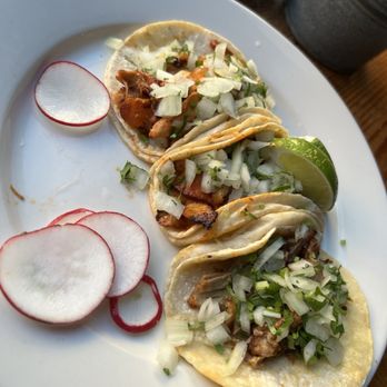 Sonora - Pastor, shredded chicken, & carnita tacos $4 each - Bars Near Me - Brooklyn, New York Sonora - Pastor, shredded chicken, & carnita tacos $4 each - Bars Near Me - Brooklyn, New York