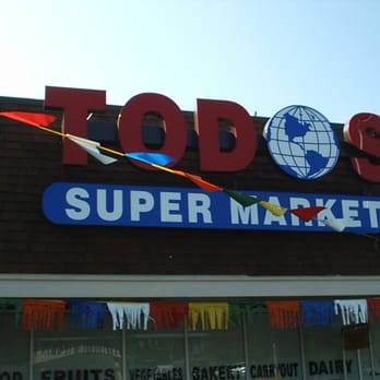 Todos Supermarket - the front of the store - Grocery Near Me - Woodbridge, Virginia