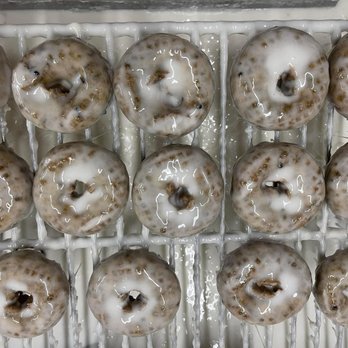 Clover Donuts - glazed donuts on a cooling rack - Donuts Near Me - Clover, South Carolina Clover Donuts - glazed donuts on a cooling rack - Donuts Near Me - Clover, South Carolina