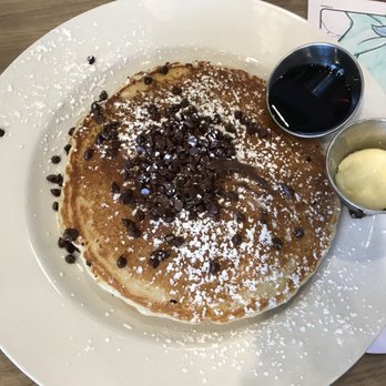 Hash Kitchen - Chocolate Chip Pancakes from the kids menu - Breakfast & Brunch Near Me - Chandler, Arizona Hash Kitchen - Chocolate Chip Pancakes from the kids menu - Breakfast & Brunch Near Me - Chandler, Arizona