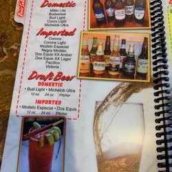 The Patron Mexican Restaurant - Drinks and Dessert menu as of 8/26/22