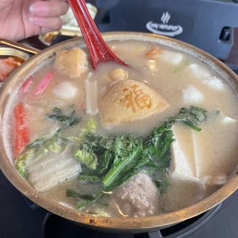 Sweet Fires - Miso veggie hot pot - Hot Pot Near Me - Upland, California Sweet Fires - Miso veggie hot pot - Hot Pot Near Me - Upland, California