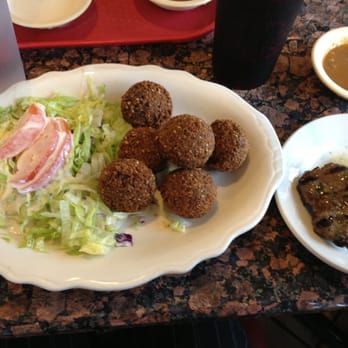 Pita Inn - Falafel Plate with a side of Kefta Kabobs. My two favorites. - Mediterranean Near Me - Glenview, Illinois Pita Inn - Falafel Plate with a side of Kefta Kabobs. My two favorites. - Mediterranean Near Me - Glenview, Illinois