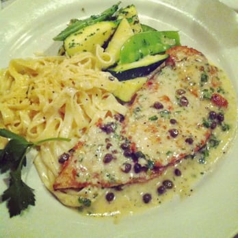 Jane - Chicken piccata with fetuccini alfredo...my favorite!! - New American Near Me - Santa Barbara, California Jane - Chicken piccata with fetuccini alfredo...my favorite!! - New American Near Me - Santa Barbara, California