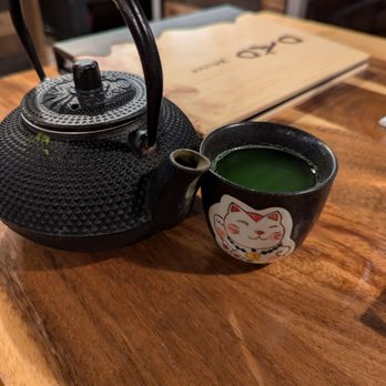Oao - Sushi Bar & Grill at Wailea - Hot green tea - Sushi Bars Near Me - Kihei, Hawaii