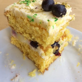 Patisserie Jacob - Lime blueberry elderflower slice - Patisserie/Cake Shop Near Me - Edinburgh, EDH