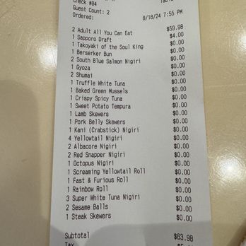Chubby Fish Sushi - Sushi Bars Near Me - Denver, Colorado