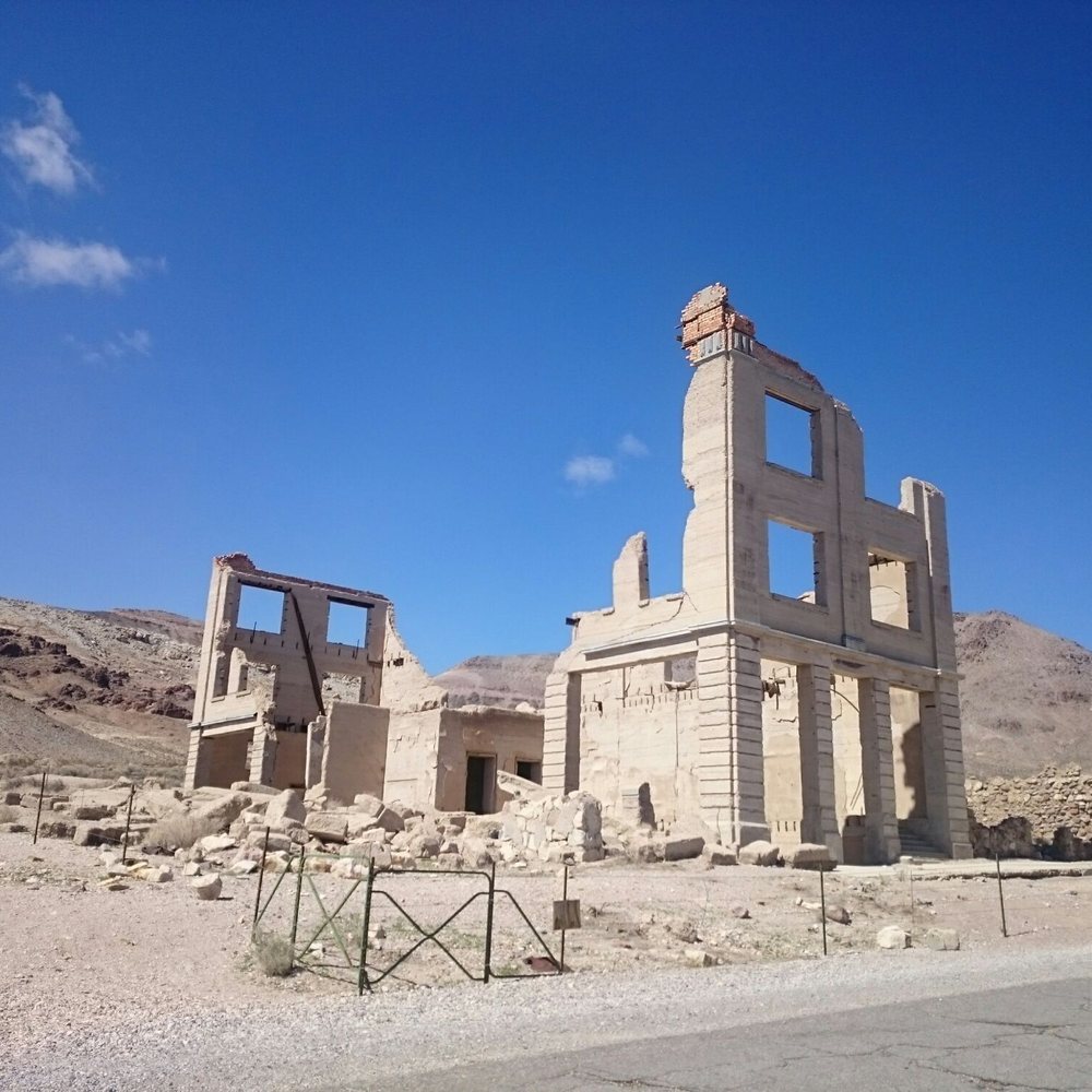 Rhyolite Ghost Town - Landmarks & Historical Buildings Near Me - Beatty, Nevada Rhyolite Ghost Town - Landmarks & Historical Buildings Near Me - Beatty, Nevada