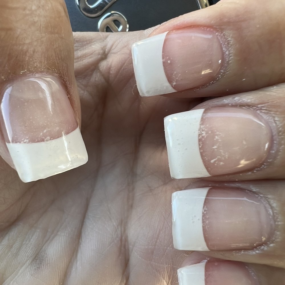 Modern Nails - White bubbles in 4 out of 5 nails... poor quality. - Nail Salons Near Me - Sacramento, California Modern Nails - White bubbles in 4 out of 5 nails... poor quality. - Nail Salons Near Me - Sacramento, California