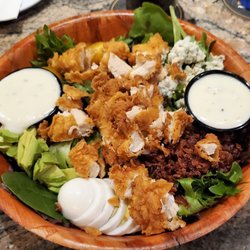 Prison Hill Brewing - Cobb salad with fried yardbird