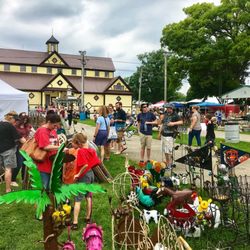 Sunday at Sandwich Antique Show - It's relatively small