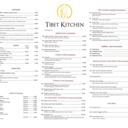 Photos For Tibet Kitchen Menu Yelp