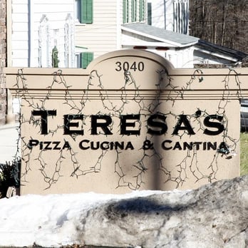 Teresa's - a sign in front of a house - Pizza Near Me - Mount Bethel, Pennsylvania
