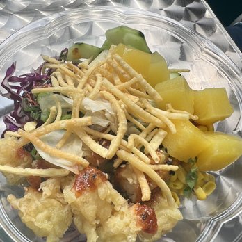 Poke Paradise - Shrimp tempura rice bowl - Hawaiian Near Me - Tampa, Florida