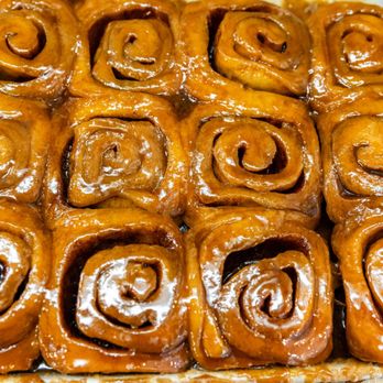 Mr Sticky's - a tray of cinnamon rolls - Bakeries Near Me - Williamsport, Pennsylvania