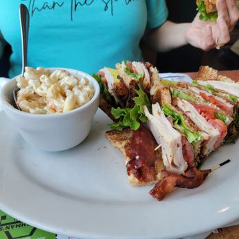 Lyndon Diner - Turkey club and macaroni salad. - Diners Near Me - York, Pennsylvania