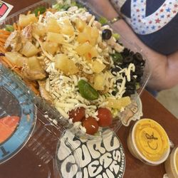 That curry dressing yummmmm