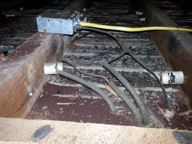 Slide of Electrical Work Any