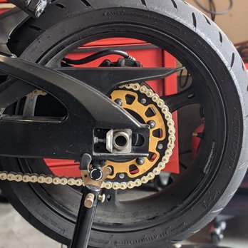 Norcal Cycles - K7 gsx-r 600 new sprocket and chain - Motorcycle Repair Near Me - Millbrae, California
