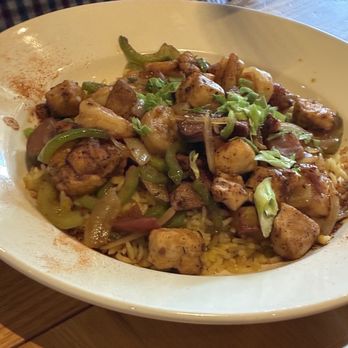 BJ's Restaurant & Brewhouse - New Orleans Jambalaya - New American Near Me - Dallas, Texas