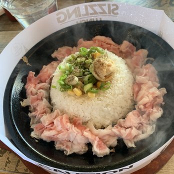 Sizzling Lunch - Pork belly pepper rice - Steakhouses Near Me - Cupertino, California Sizzling Lunch - Pork belly pepper rice - Steakhouses Near Me - Cupertino, California