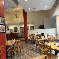 Spacious restaurant