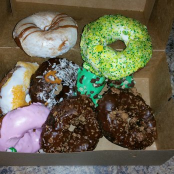 Hurts Donut - PB Cup, Bubblegum, Mint Choc Chip, Chic Coconut, Orange, the Green one?, Churro - Donuts Near Me - Frisco, Texas Hurts Donut - PB Cup, Bubblegum, Mint Choc Chip, Chic Coconut, Orange, the Green one?, Churro - Donuts Near Me - Frisco, Texas