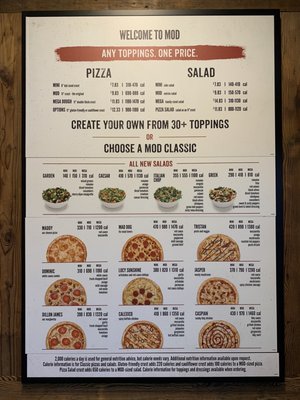 Menu photo 4 MOD Pizza Schaumburg, IL
