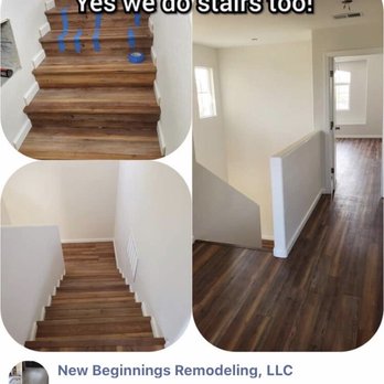 New Beginnings Remodeling - Your pictures of my stairs as if they were done - Painters Near Me