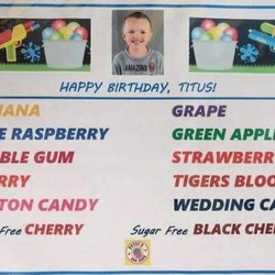 Patsy’s Sno Cones and Party Place - Birthday Options!