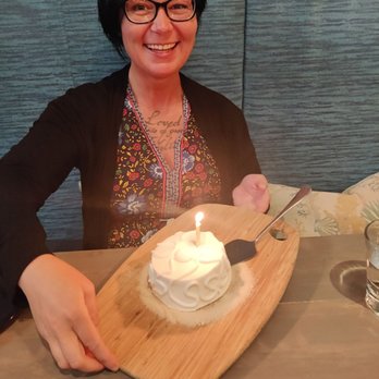 Hook & Barrel - They brought me a surprise cake for my birthday! - Seafood Near Me - Myrtle Beach, South Carolina