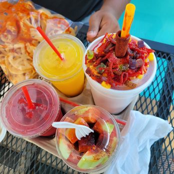 La Sultana - Rusa drink, fruit cup, mango and strawberry Agua fresa - Ice Cream & Frozen Yogurt Near Me - Lincoln Park, Michigan La Sultana - Rusa drink, fruit cup, mango and strawberry Agua fresa - Ice Cream & Frozen Yogurt Near Me - Lincoln Park, Michigan
