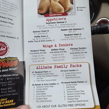 Alibaba Kebab - Menu - Indian Near Me - Buffalo, New York